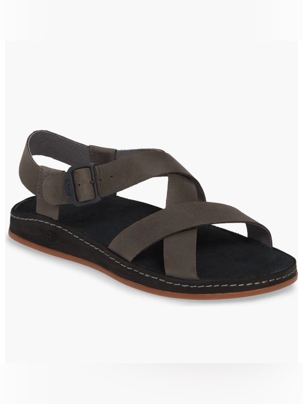 Chaco Brown Strappy Leather Sandals